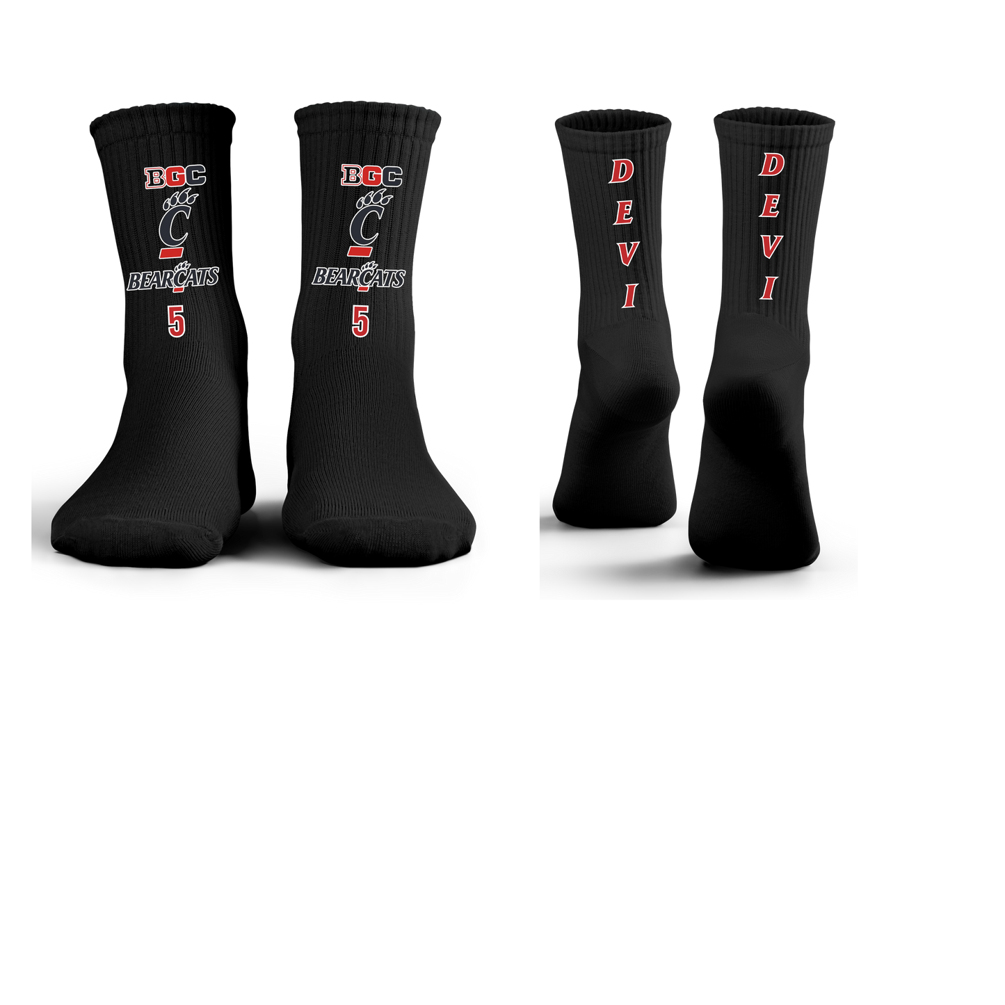 Bearcats Personalized Socks