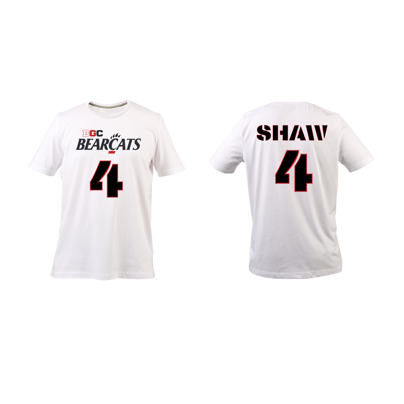 Personalized Bearcat Tee-Custom Name & Number